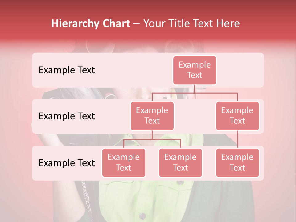 Female Young Tool PowerPoint Template