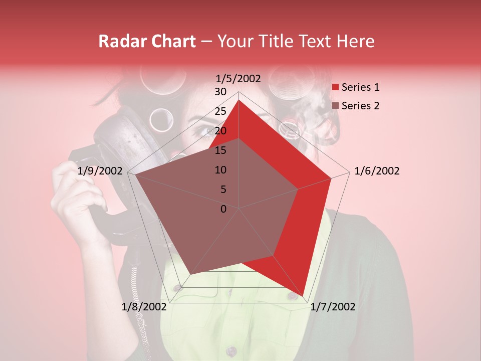 Female Young Tool PowerPoint Template