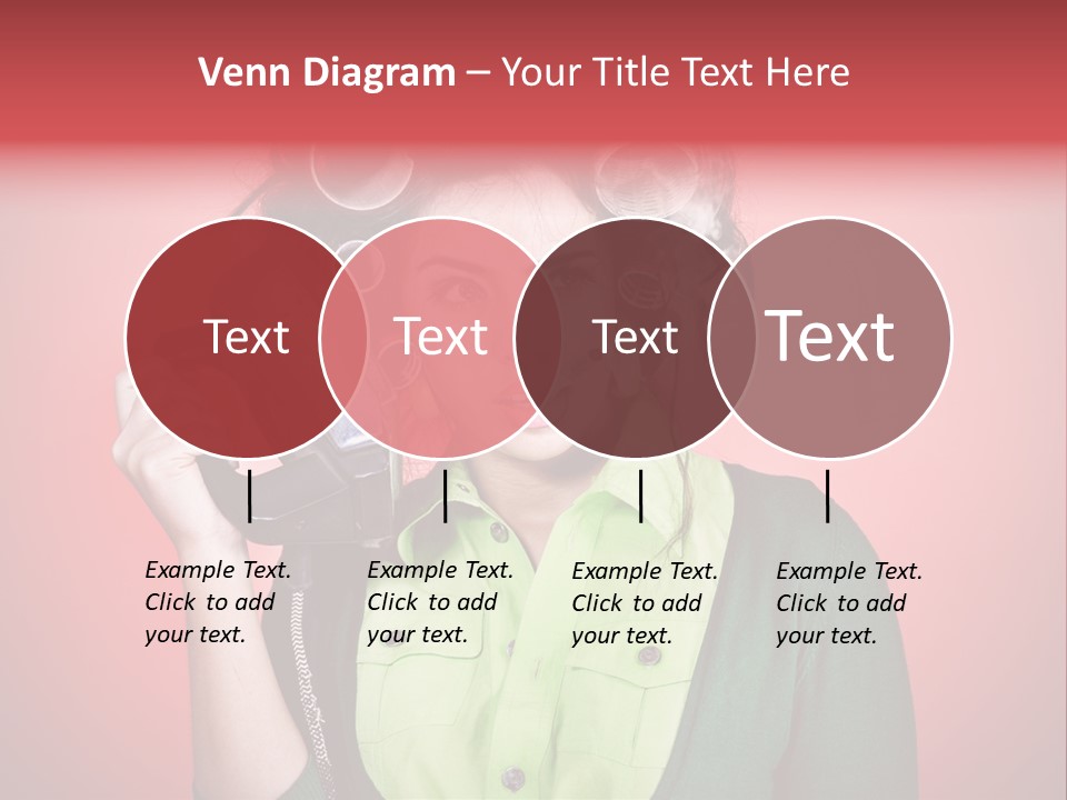 Female Young Tool PowerPoint Template