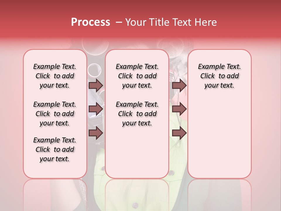 Female Young Tool PowerPoint Template