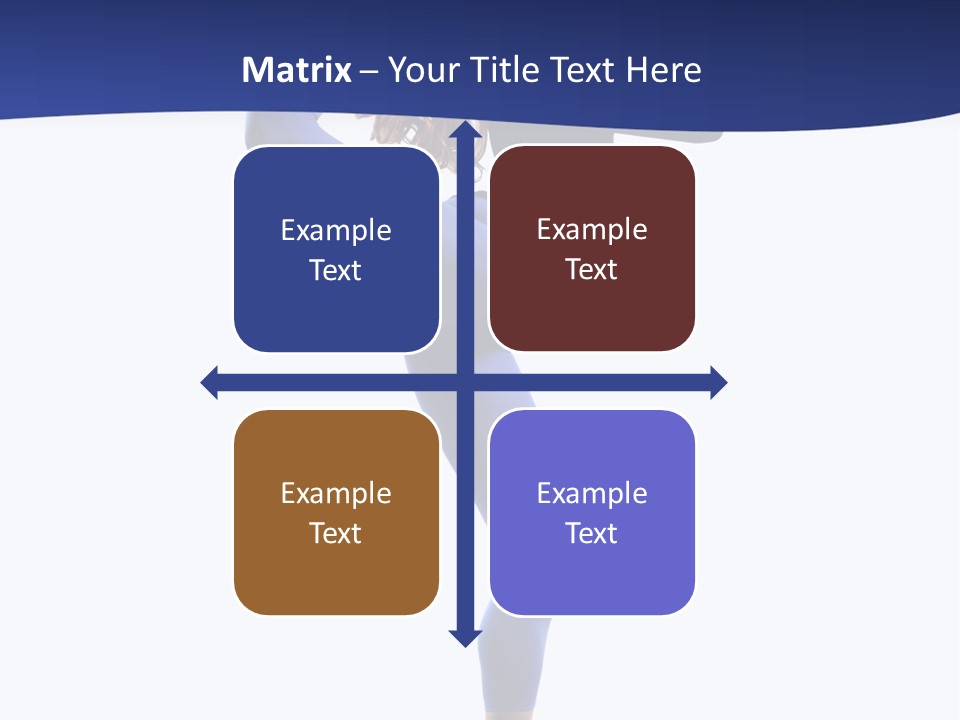 Theatrical Temptation Jump PowerPoint Template