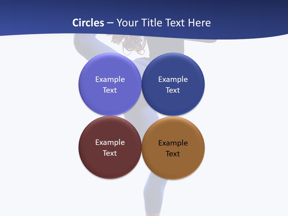 Theatrical Temptation Jump PowerPoint Template