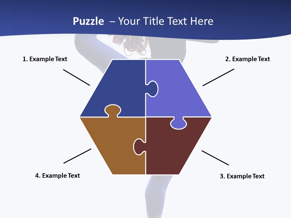 Theatrical Temptation Jump PowerPoint Template