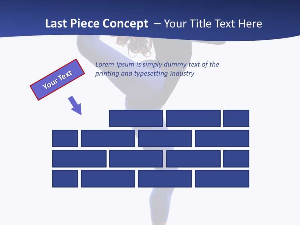 Theatrical Temptation Jump PowerPoint Template