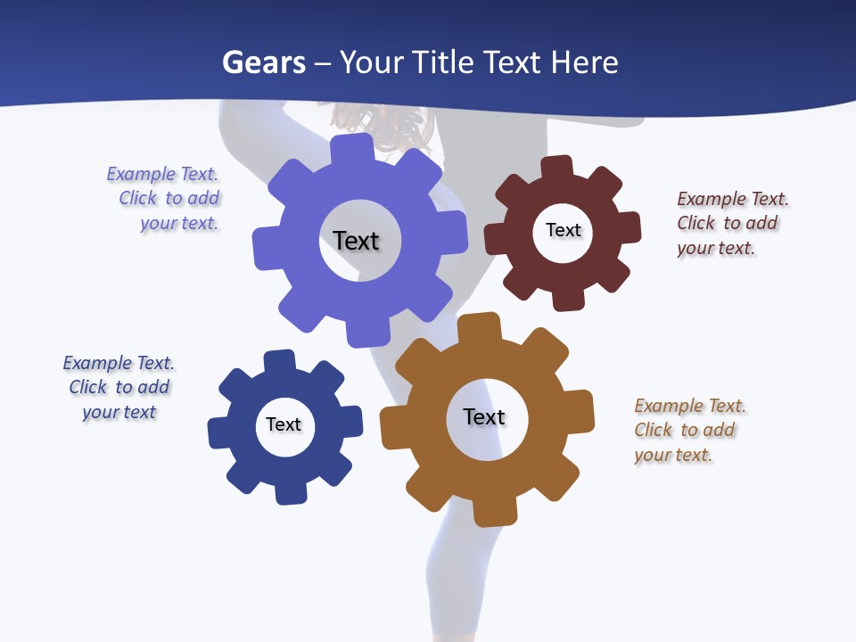 Theatrical Temptation Jump PowerPoint Template