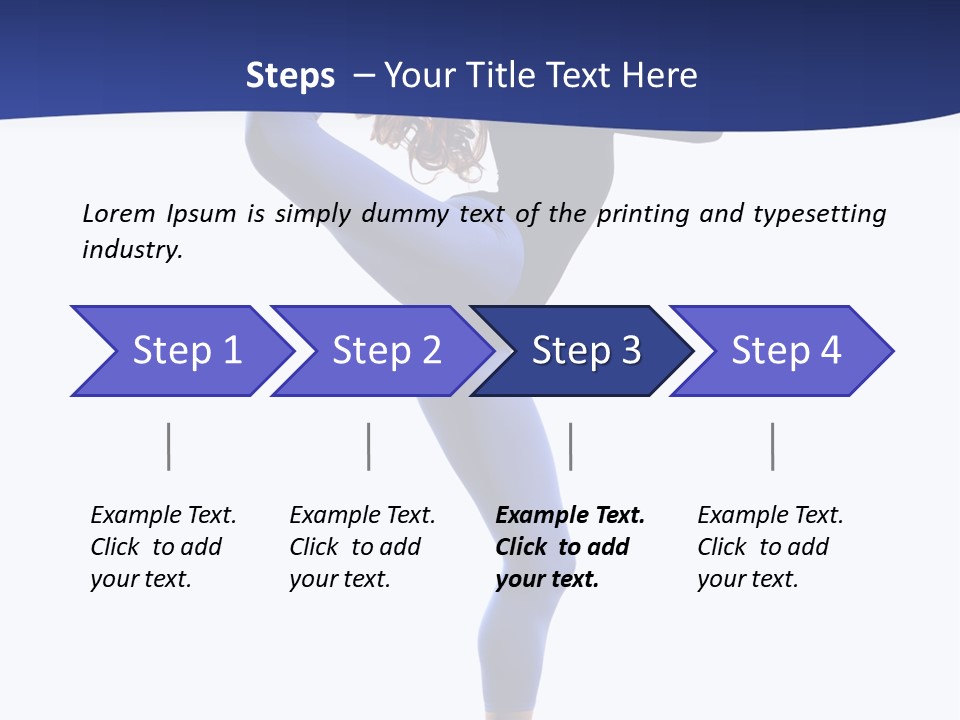 Theatrical Temptation Jump PowerPoint Template