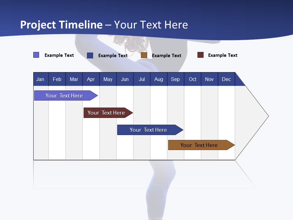 Theatrical Temptation Jump PowerPoint Template