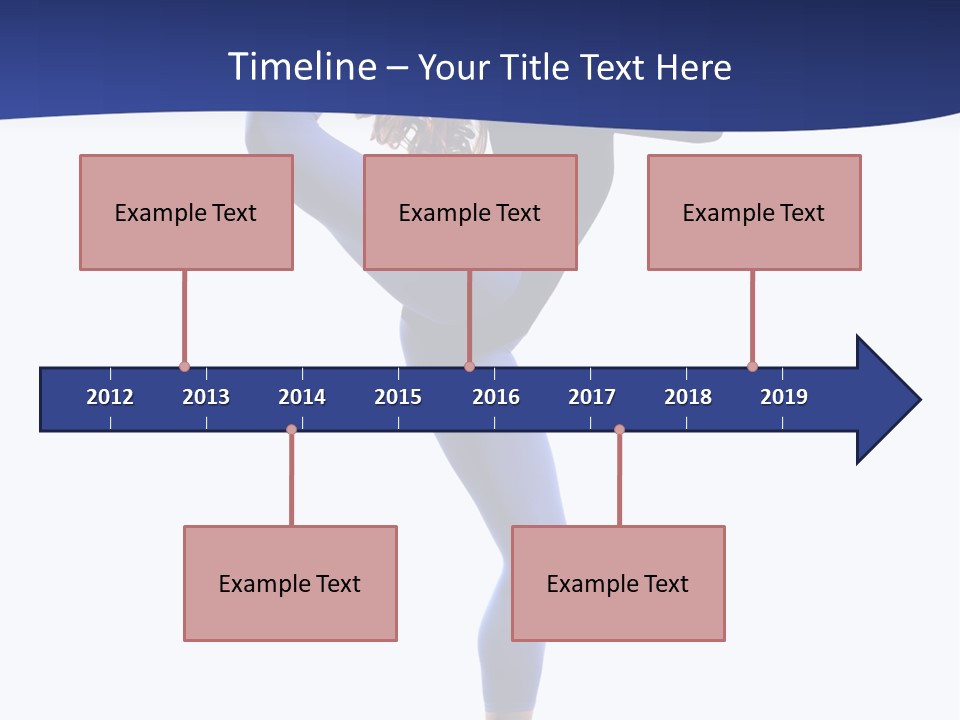 Theatrical Temptation Jump PowerPoint Template