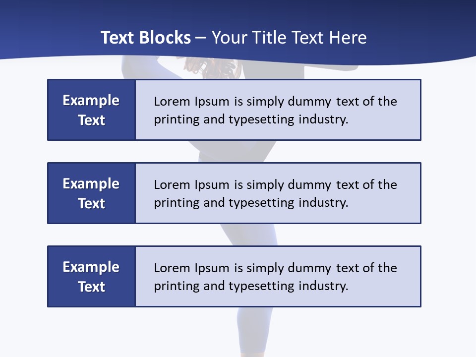 Theatrical Temptation Jump PowerPoint Template