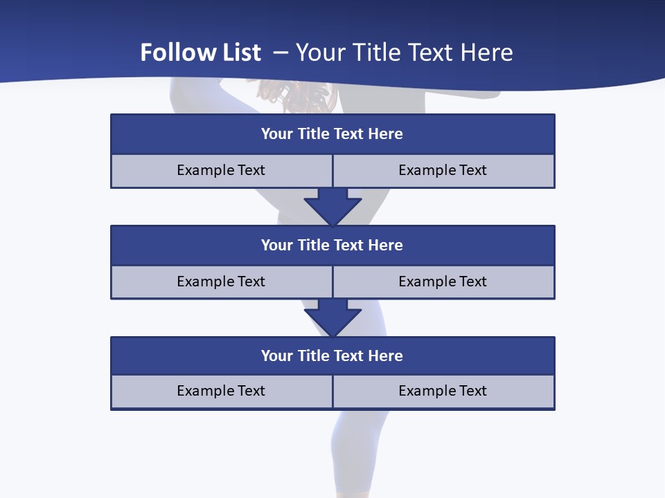 Theatrical Temptation Jump PowerPoint Template