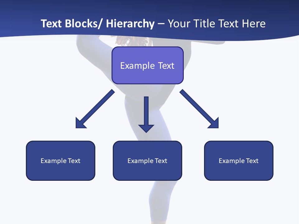 Theatrical Temptation Jump PowerPoint Template