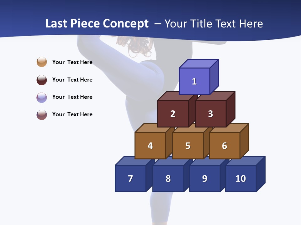 Theatrical Temptation Jump PowerPoint Template