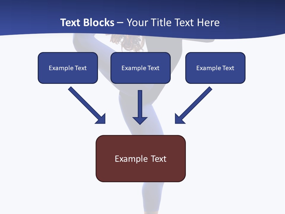 Theatrical Temptation Jump PowerPoint Template
