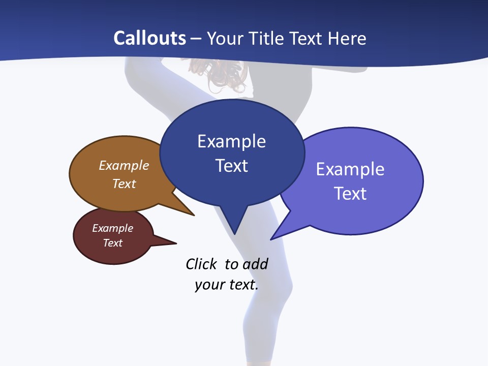 Theatrical Temptation Jump PowerPoint Template