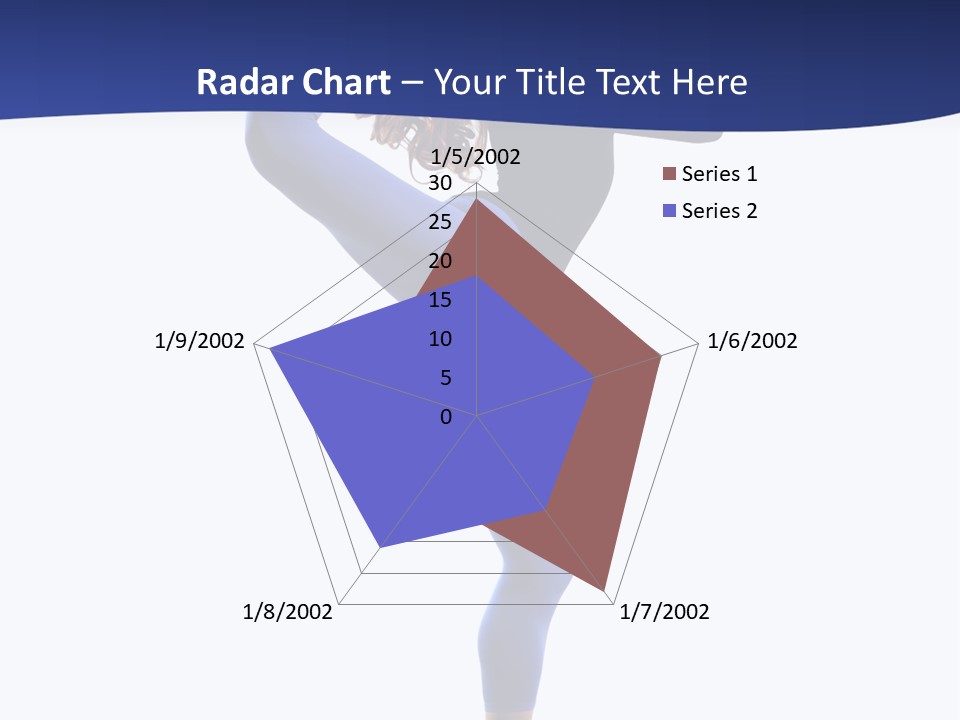 Theatrical Temptation Jump PowerPoint Template