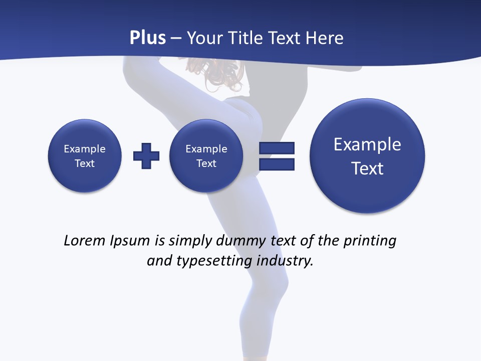 Theatrical Temptation Jump PowerPoint Template