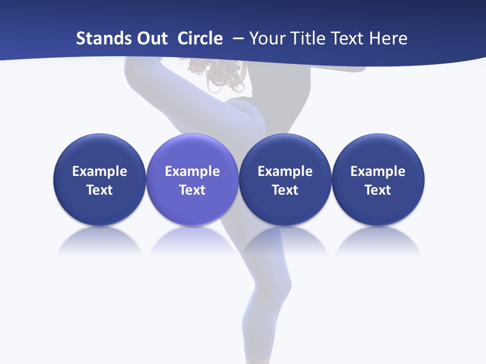 Theatrical Temptation Jump PowerPoint Template