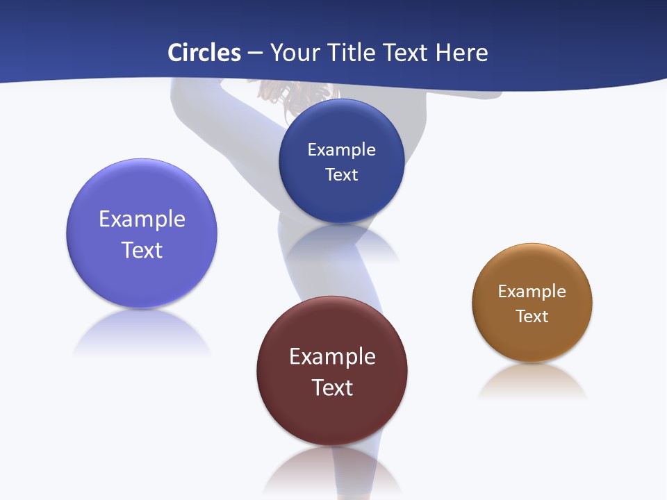 Theatrical Temptation Jump PowerPoint Template