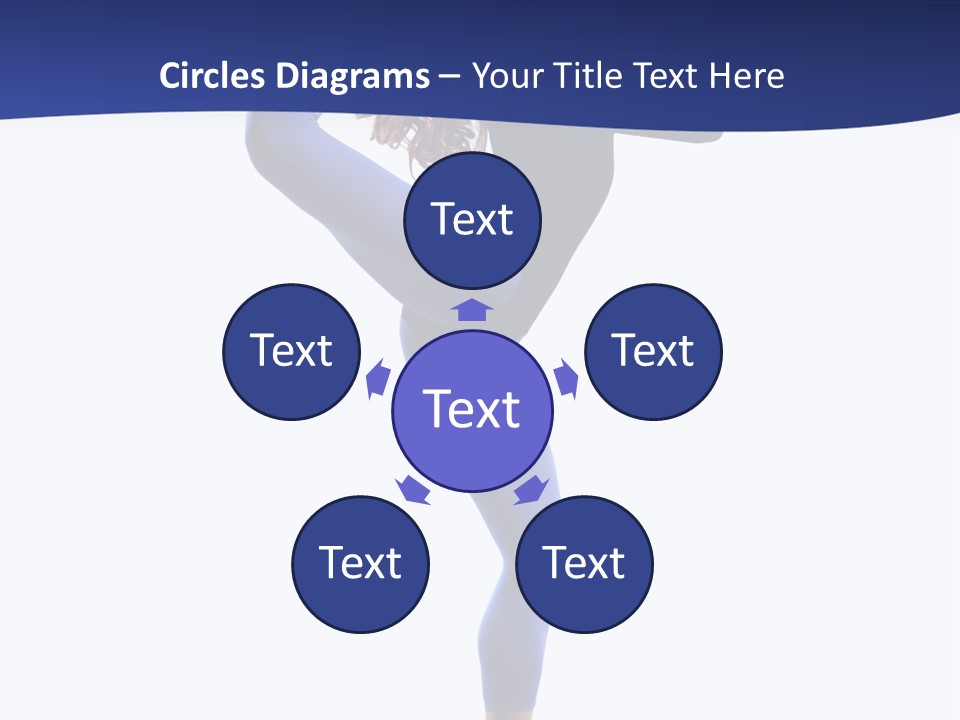 Theatrical Temptation Jump PowerPoint Template