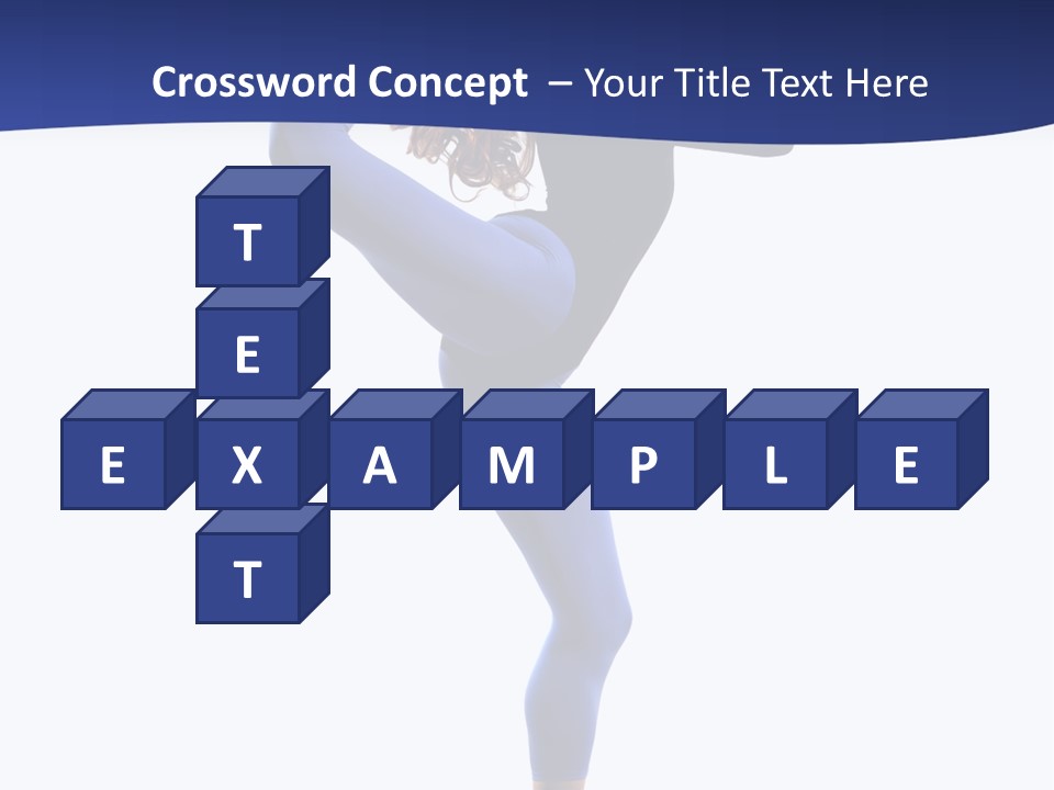 Theatrical Temptation Jump PowerPoint Template