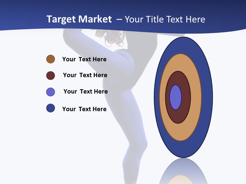 Theatrical Temptation Jump PowerPoint Template