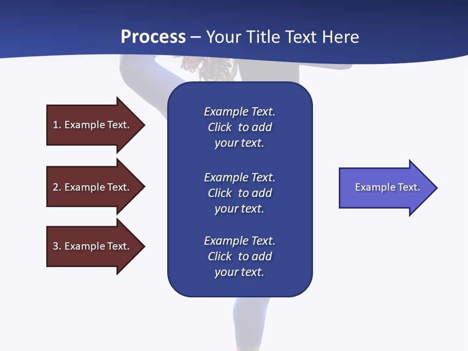 Theatrical Temptation Jump PowerPoint Template