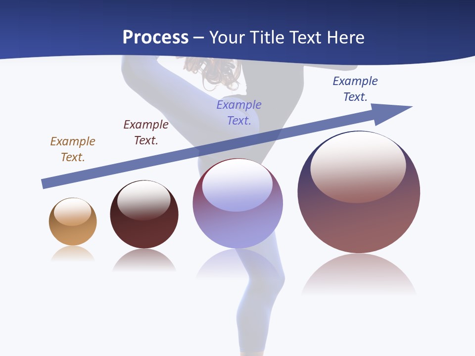 Theatrical Temptation Jump PowerPoint Template