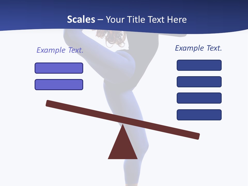 Theatrical Temptation Jump PowerPoint Template