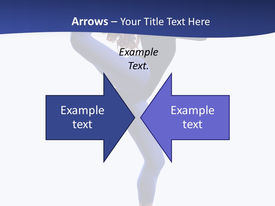 Theatrical Temptation Jump PowerPoint Template