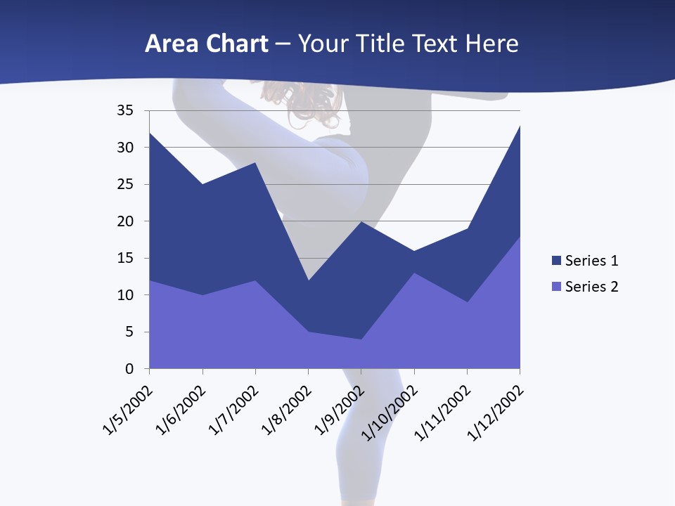 Theatrical Temptation Jump PowerPoint Template