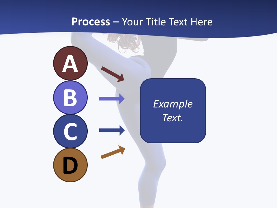 Theatrical Temptation Jump PowerPoint Template