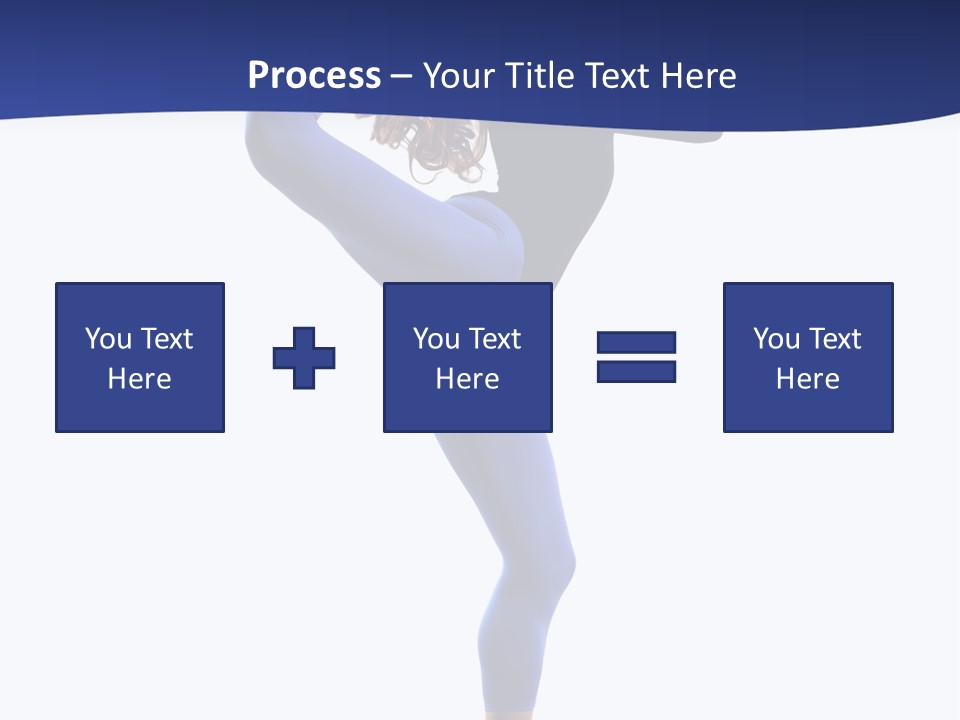 Theatrical Temptation Jump PowerPoint Template