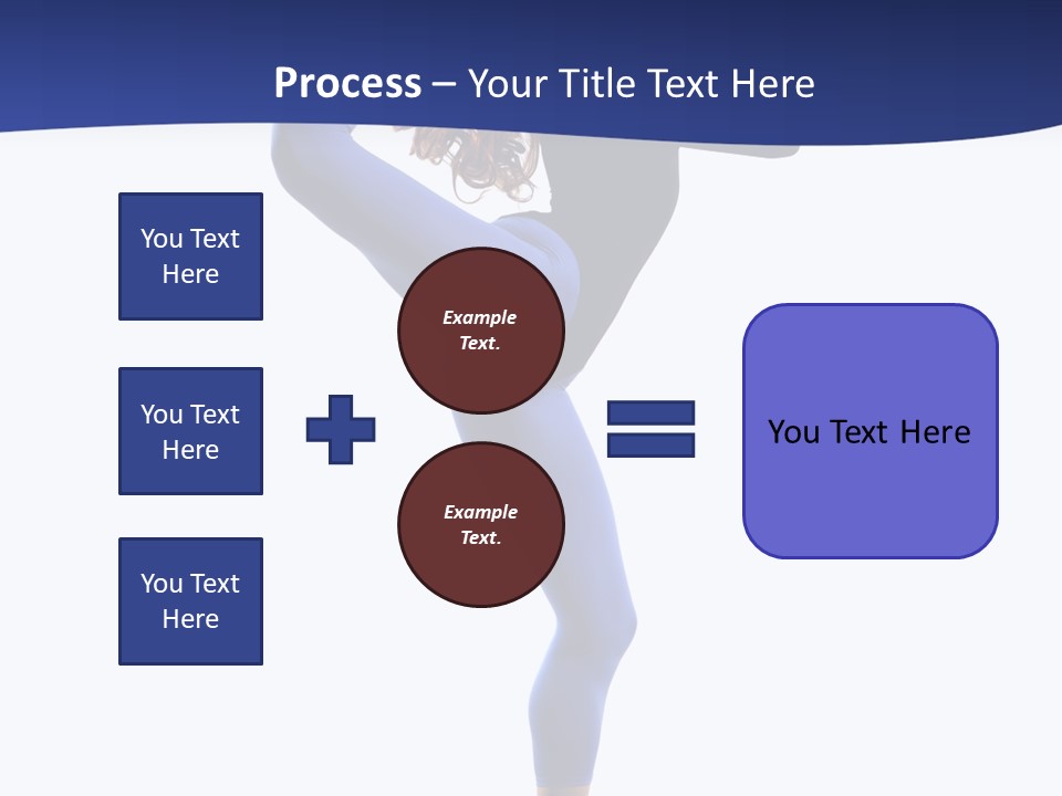 Theatrical Temptation Jump PowerPoint Template