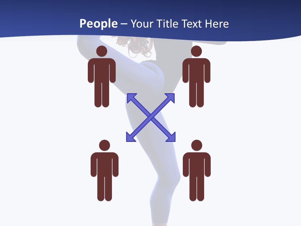 Theatrical Temptation Jump PowerPoint Template