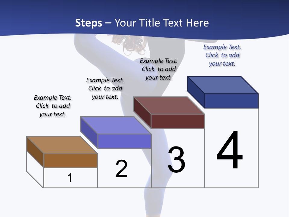 Theatrical Temptation Jump PowerPoint Template
