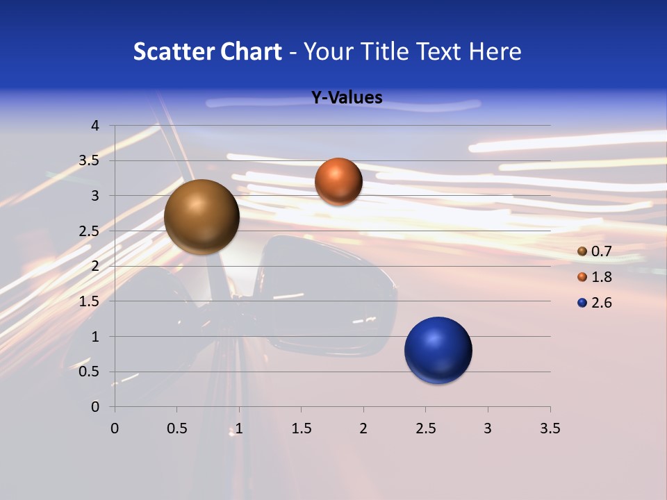 Zoom Move Blurred PowerPoint Template