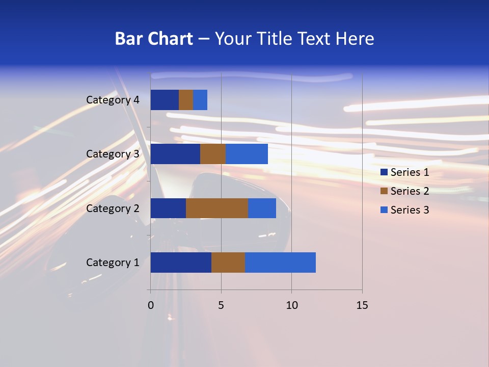 Zoom Move Blurred PowerPoint Template