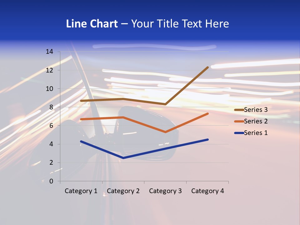 Zoom Move Blurred PowerPoint Template
