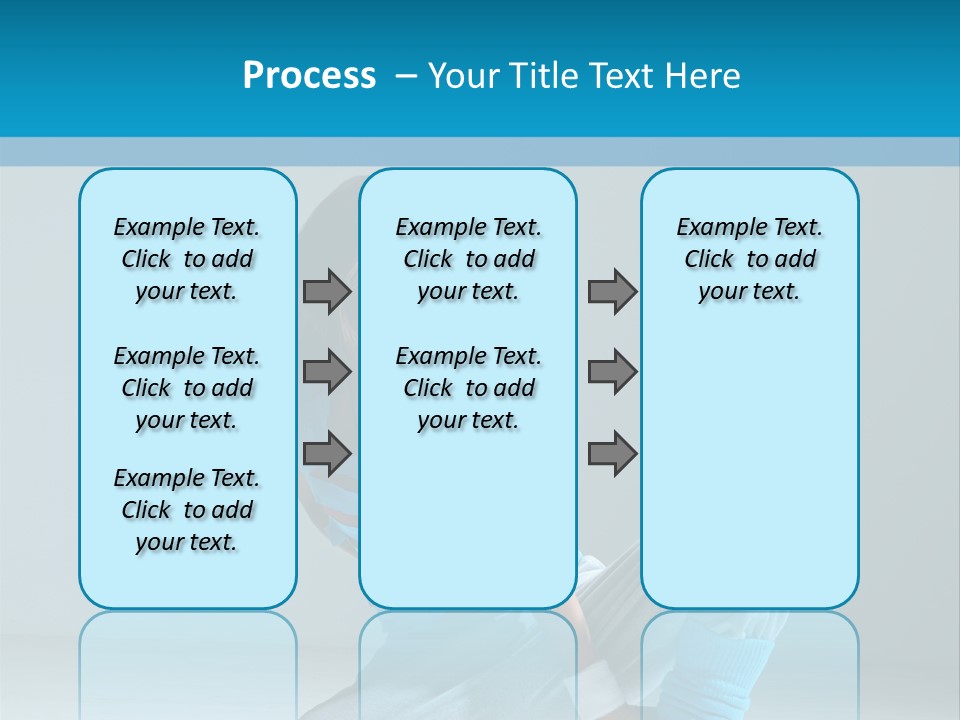 Woman Balance Vertical PowerPoint Template