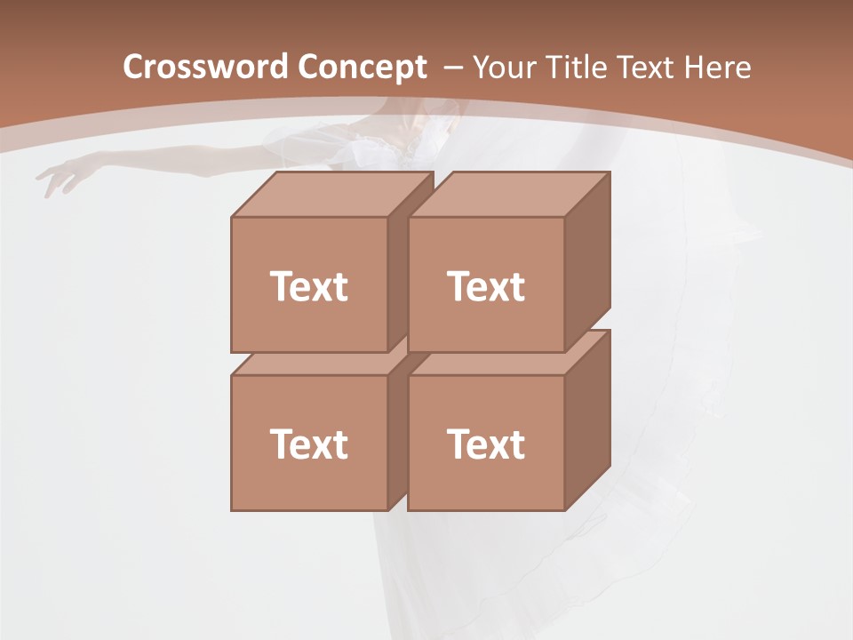 Female Traditional Ballerina PowerPoint Template