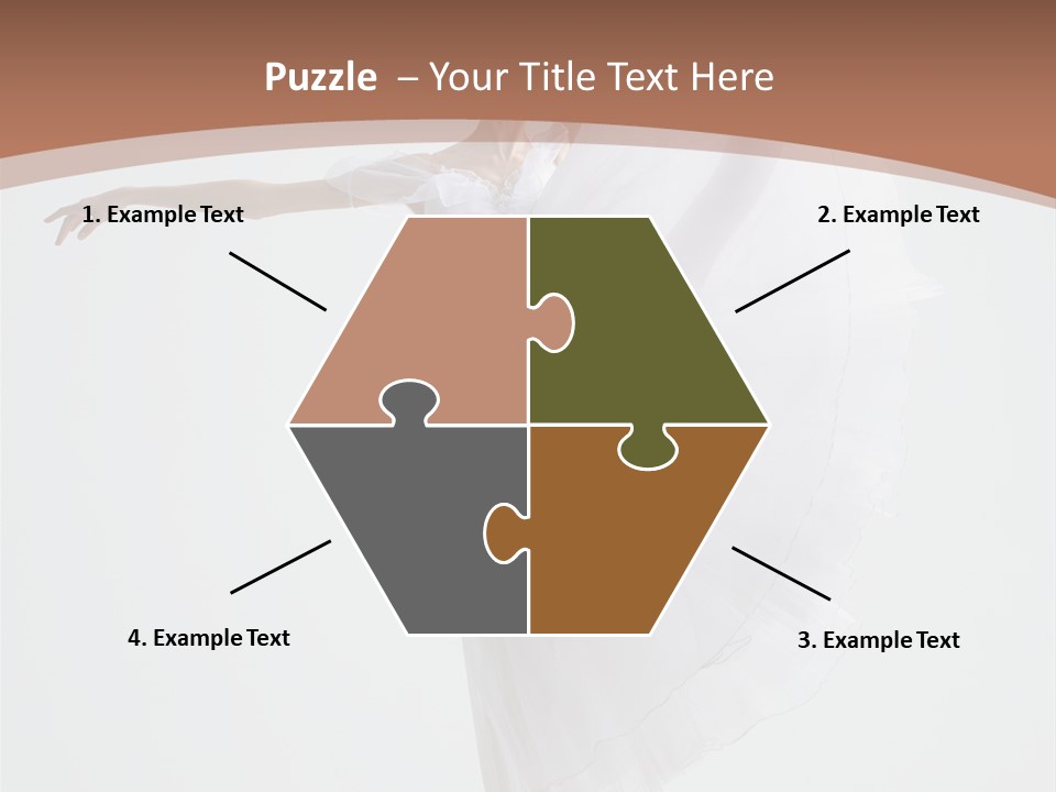 Female Traditional Ballerina PowerPoint Template