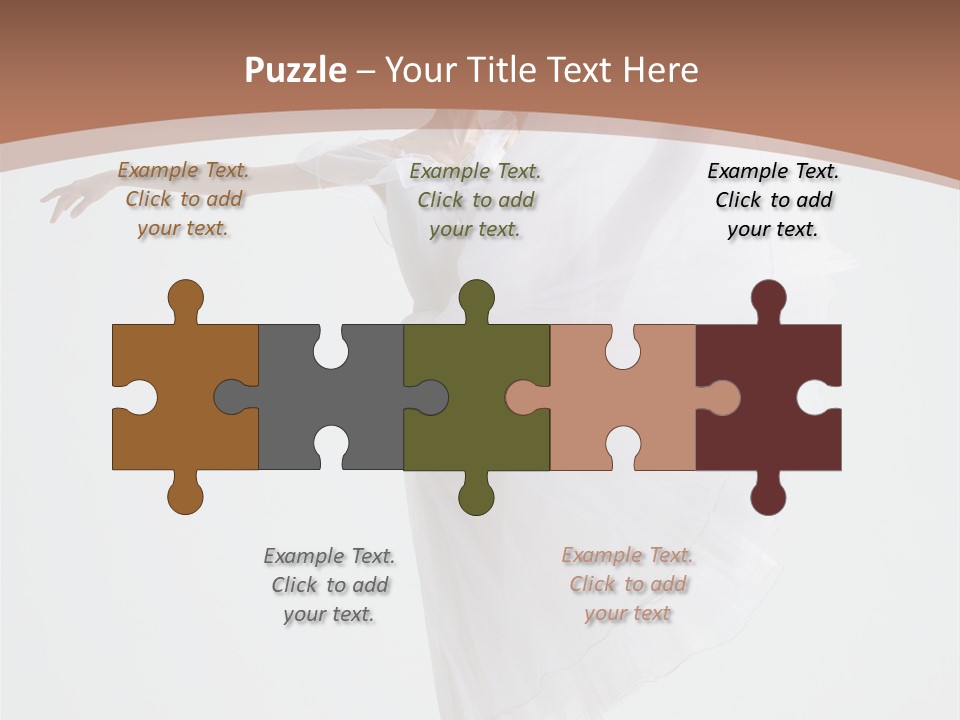 Female Traditional Ballerina PowerPoint Template