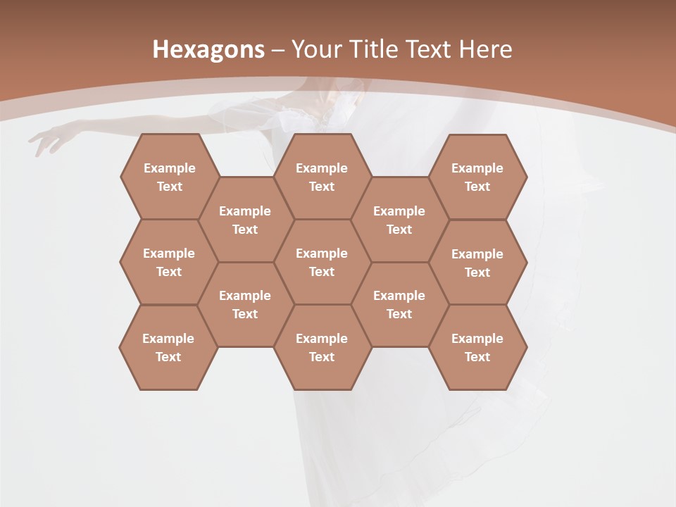 Female Traditional Ballerina PowerPoint Template