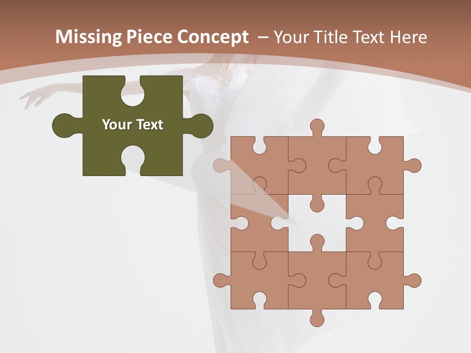 Female Traditional Ballerina PowerPoint Template