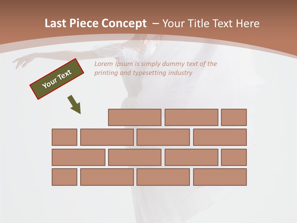 Female Traditional Ballerina PowerPoint Template