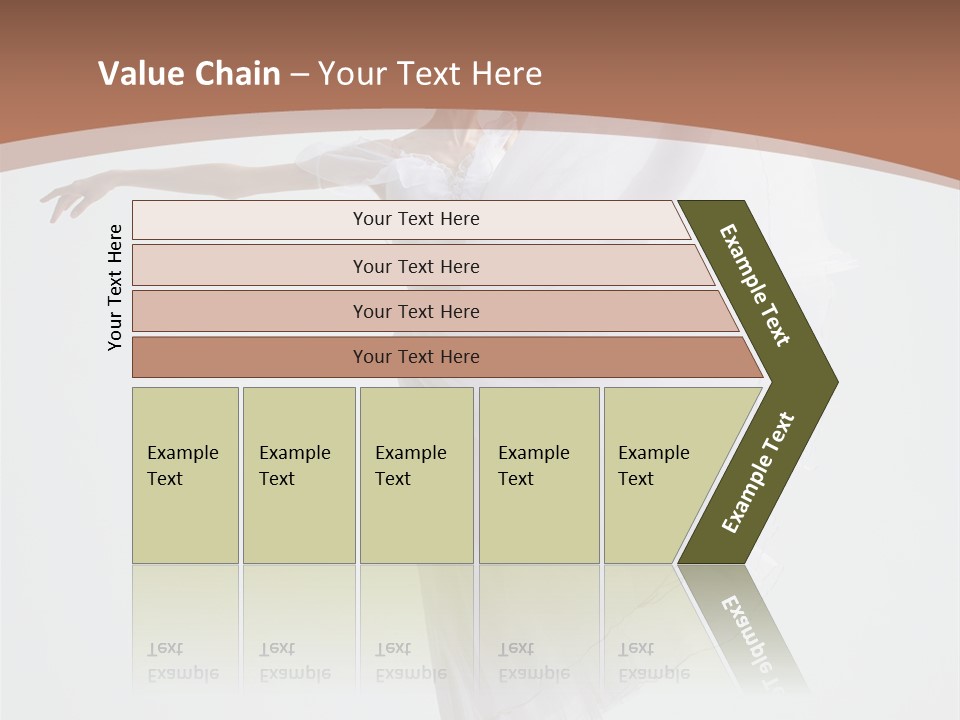 Female Traditional Ballerina PowerPoint Template