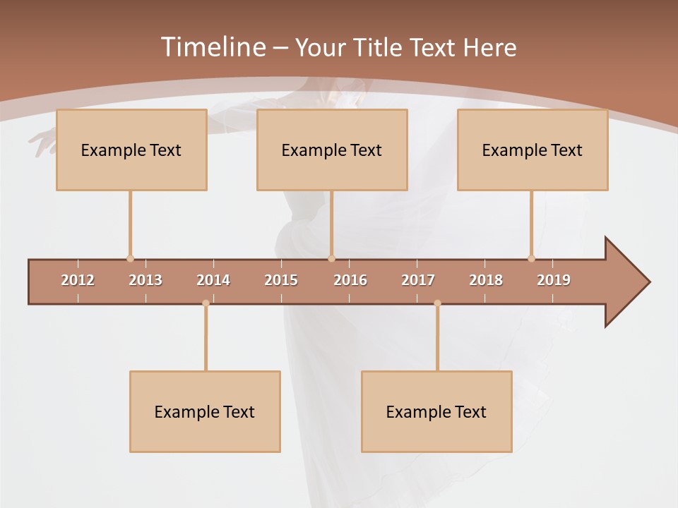Female Traditional Ballerina PowerPoint Template