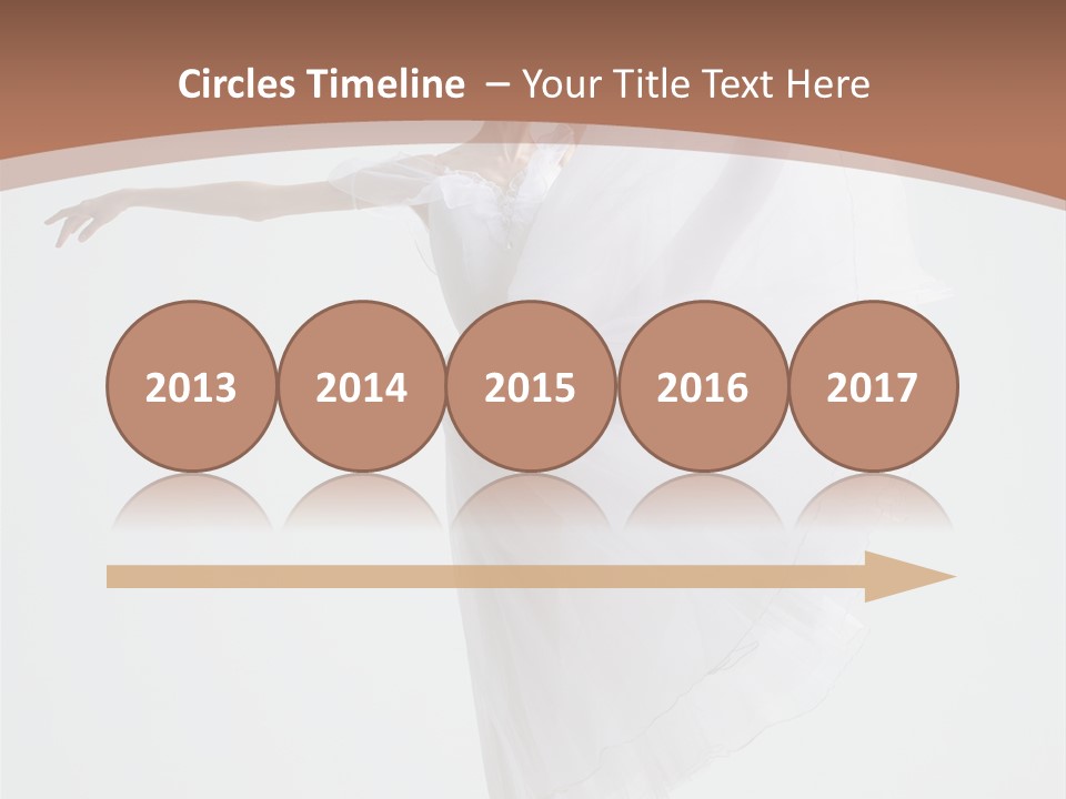 Female Traditional Ballerina PowerPoint Template