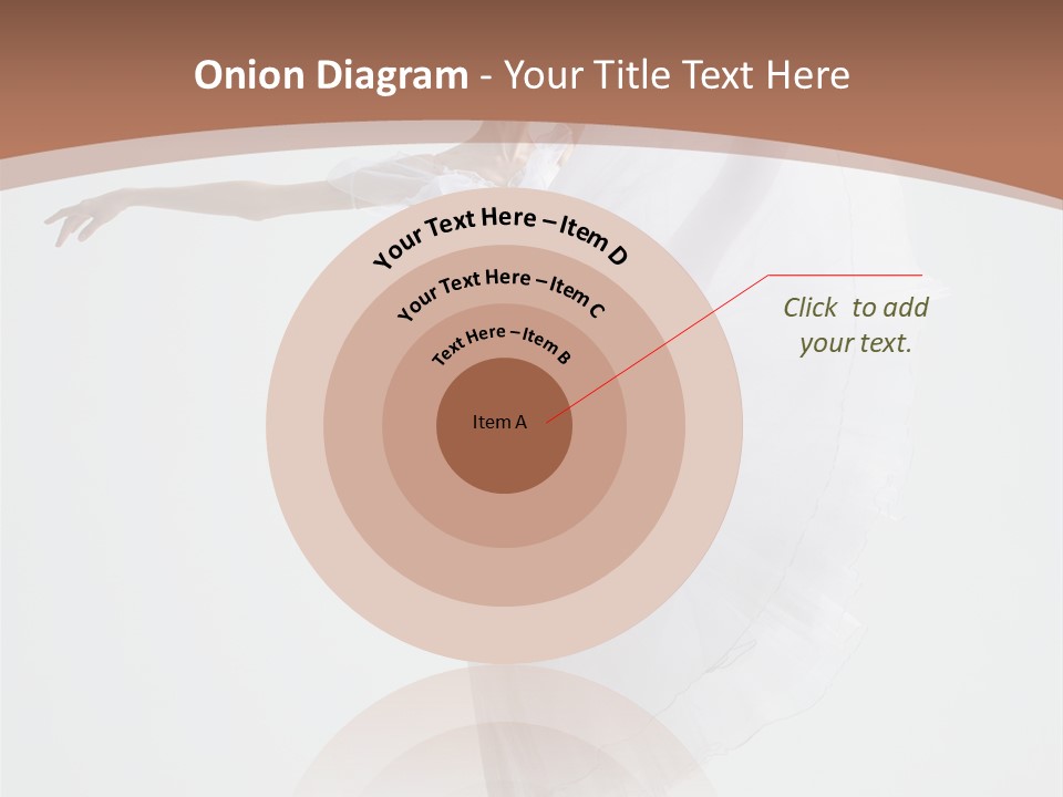 Female Traditional Ballerina PowerPoint Template