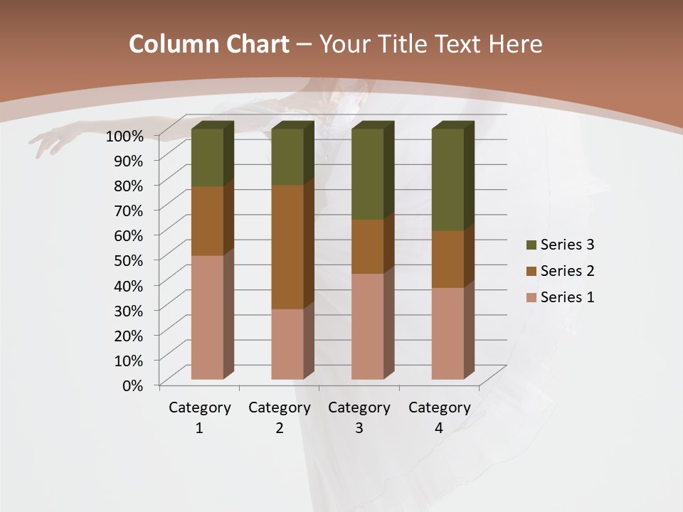 Female Traditional Ballerina PowerPoint Template